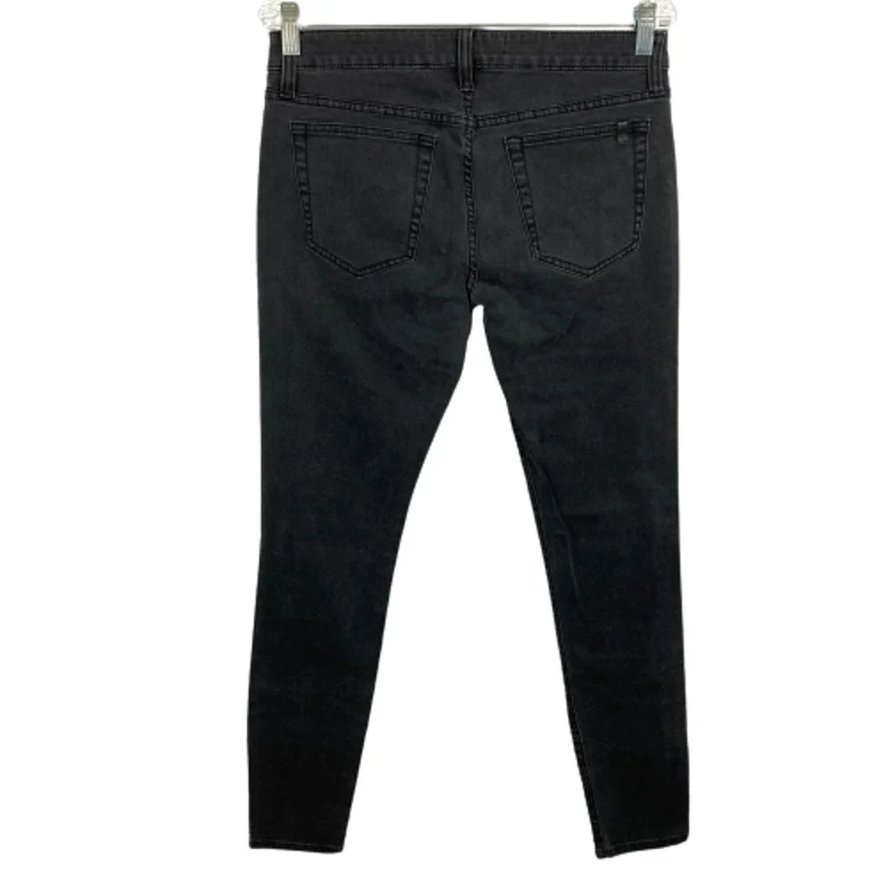 Joe's Jeans Womens Sz 30 Black Gray‎ Skinny Leg Stretch 5 Pocket